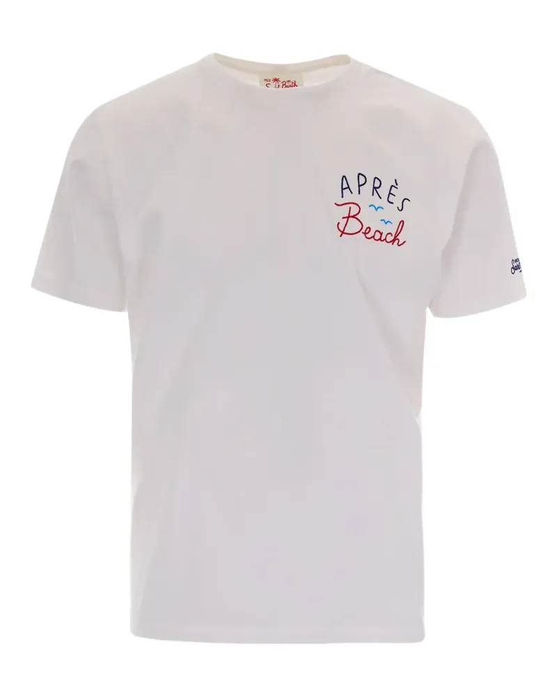 MC2 Saint Barth T-Shirt mit grafischem Print - Weiß Weiß