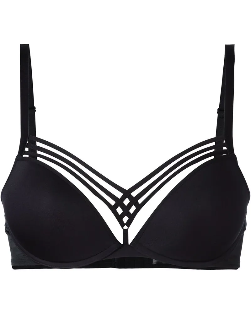 Marlies Dekkers Klassischer Push-up-BH - Schwarz Schwarz