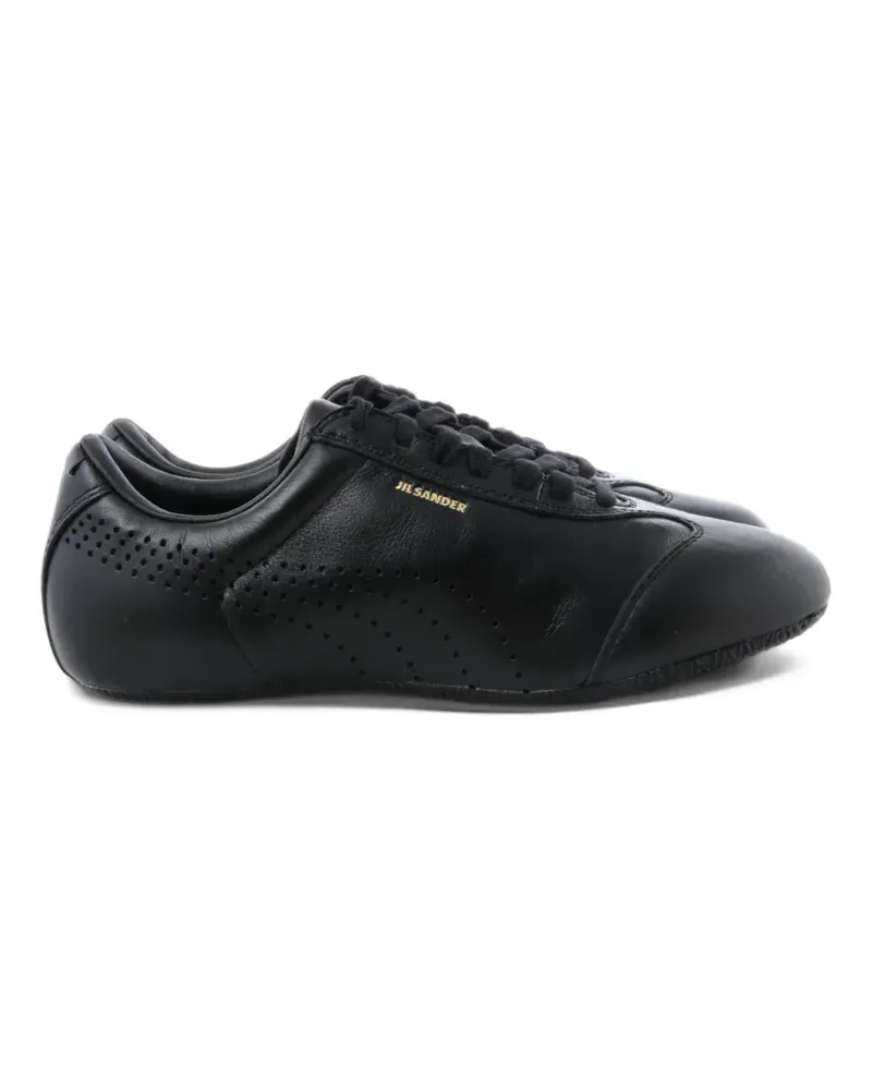 Puma x Jil Sander Ledersneakers - Schwarz Schwarz