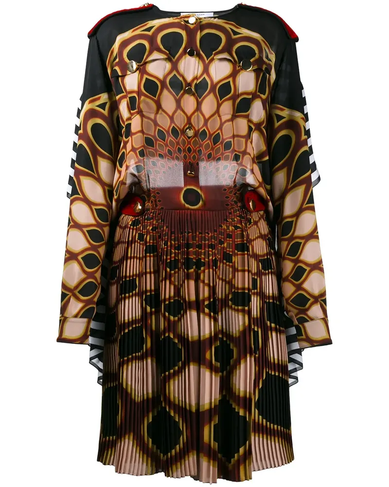 Givenchy Kaleido Eye' Kleid mit Print - Schwarz Schwarz