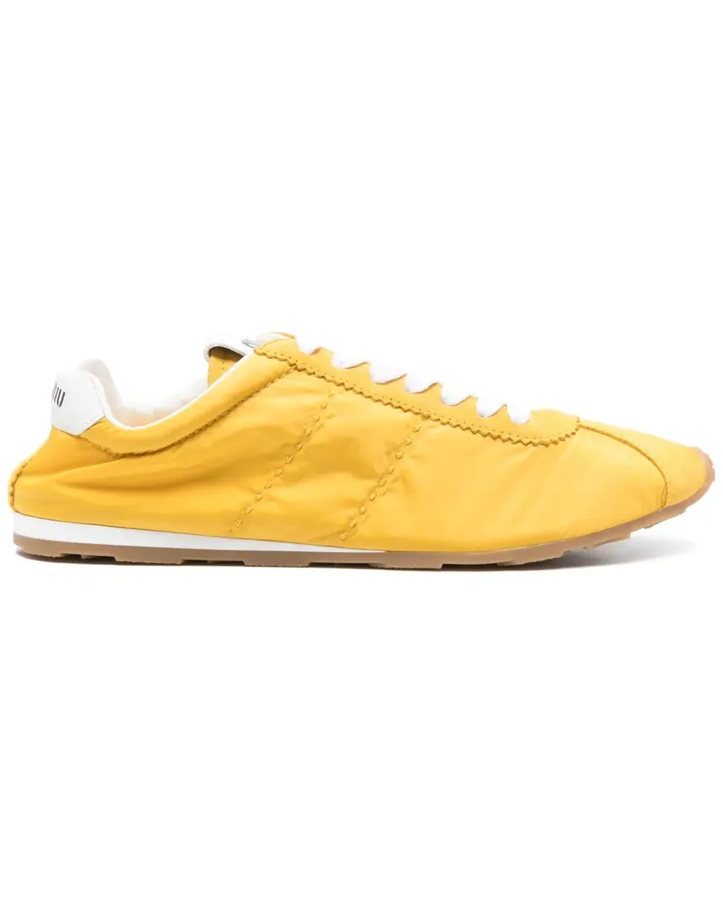 Miu Miu Plume Sneakers - Gelb Gelb