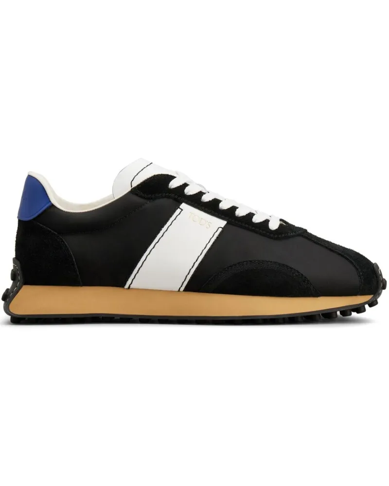 TOD'S Gommino Sneakers mit Einsätzen - Schwarz Schwarz