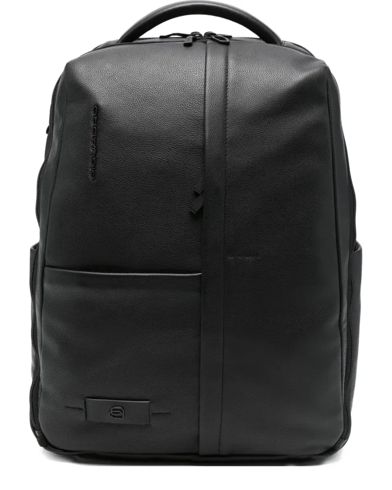 Piquadro Russel Rucksack - Schwarz Schwarz