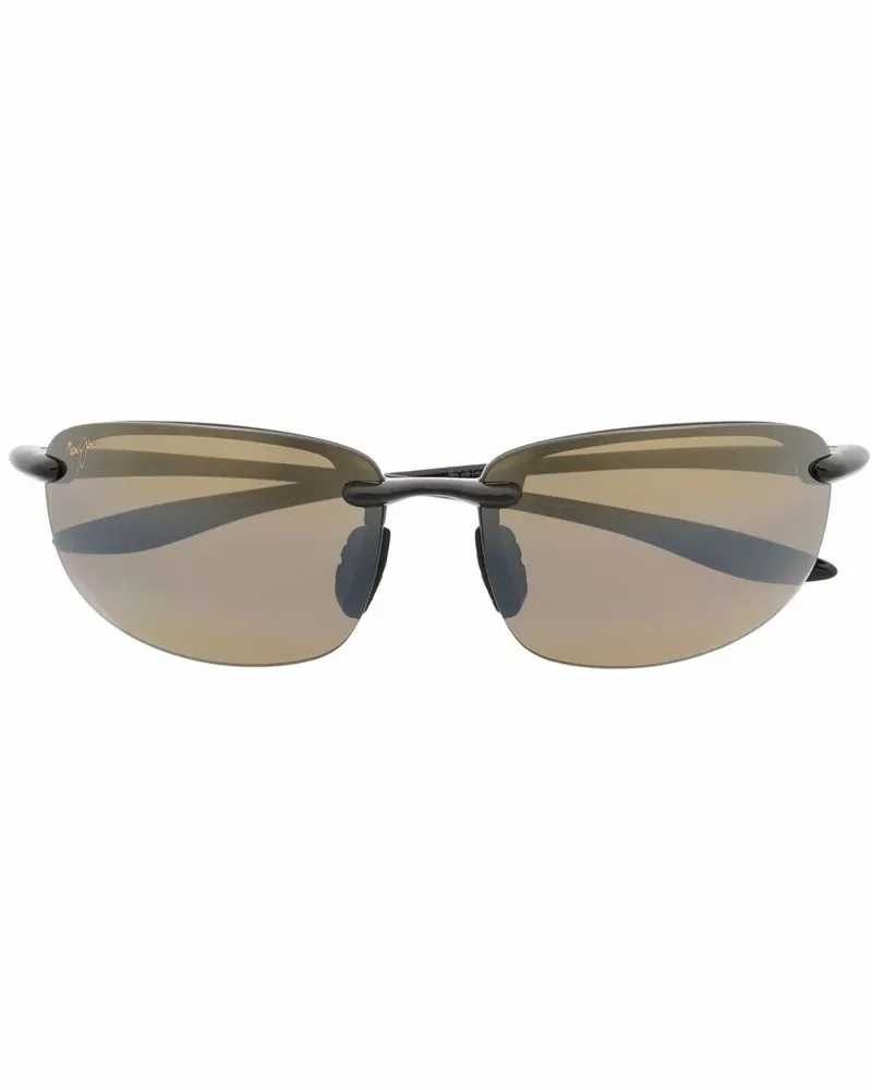 Maui Jim Sonnenbrille mit Cat-Eye-Gestell - Schwarz Schwarz