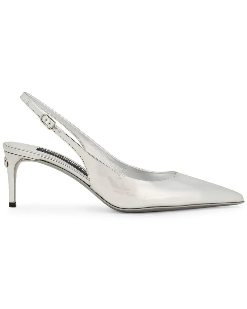 Dolce & Gabbana Slingback-Pumps 60mm - Silber Silber