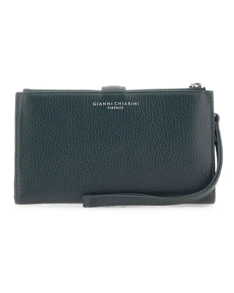 Gianni Chiarini Dollaro pebbled leather wallet - Grün Grün