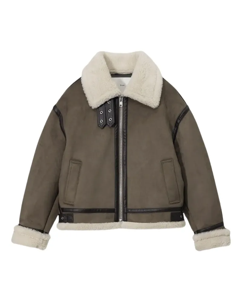 Dunst Jacke mit Schnallendetail - Braun Braun