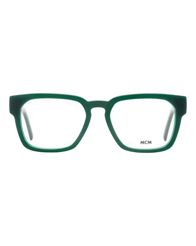 MCM Visetos square-frame glasses - Grün Grün