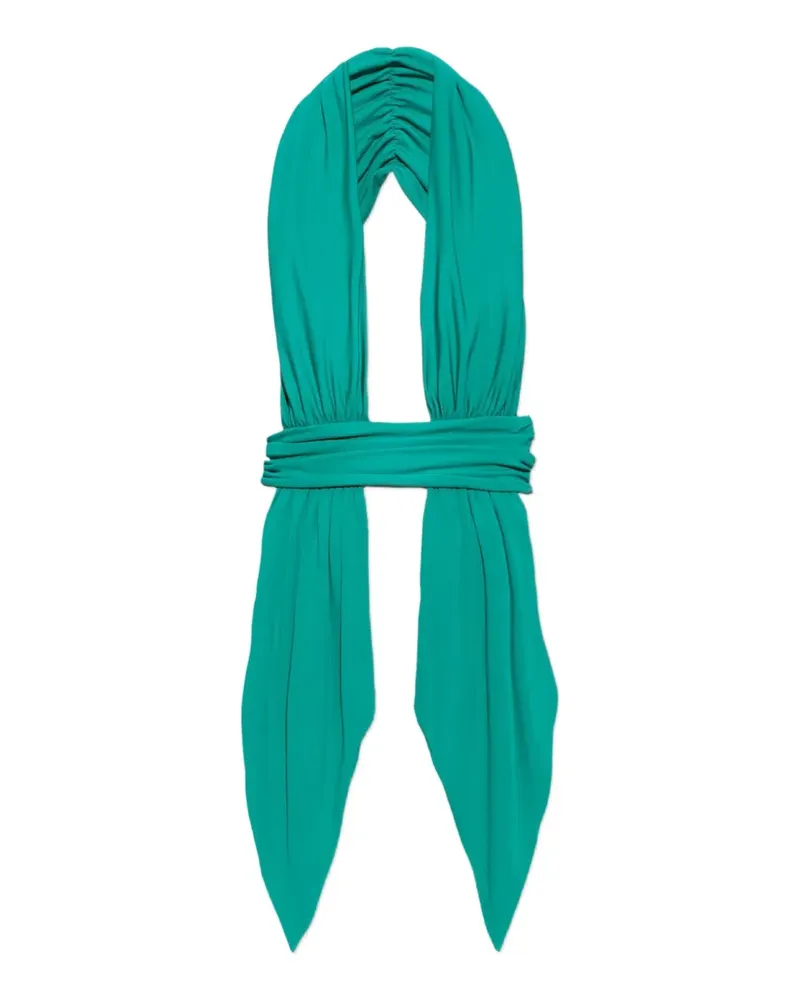Christopher Esber draped halterneck top - Grün Grün
