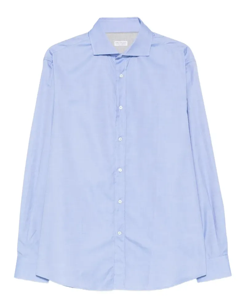 Brunello Cucinelli long-sleeve shirt - Blau Blau