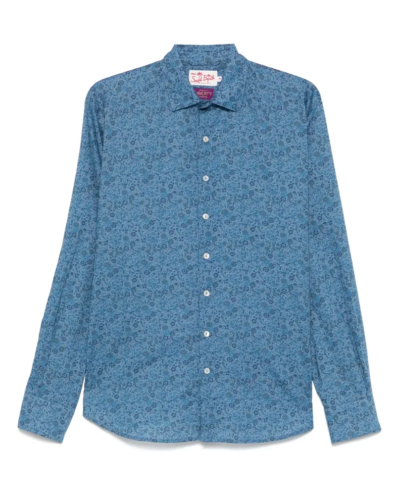MC2 Saint Barth Sikelia Hemd - Blau Blau