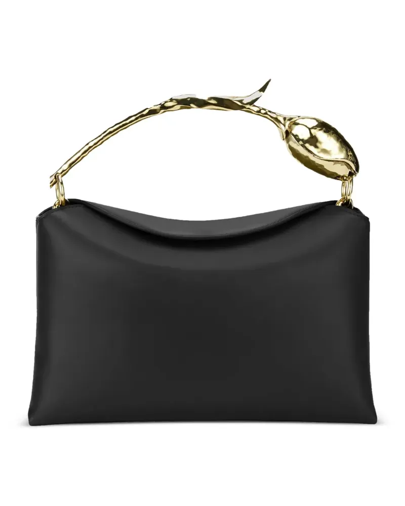 Erdem Mittelgroße Bloom Tasche - Schwarz Schwarz