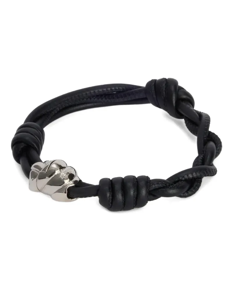 Jil Sander Tangle knot-pendant bracelet - Silber Silber