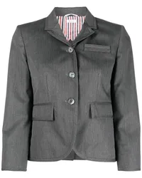 Thom Browne Einreihiger Blazer Grau