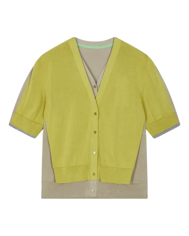 JNBY Cardigan im Layering-Look - Grün Grün