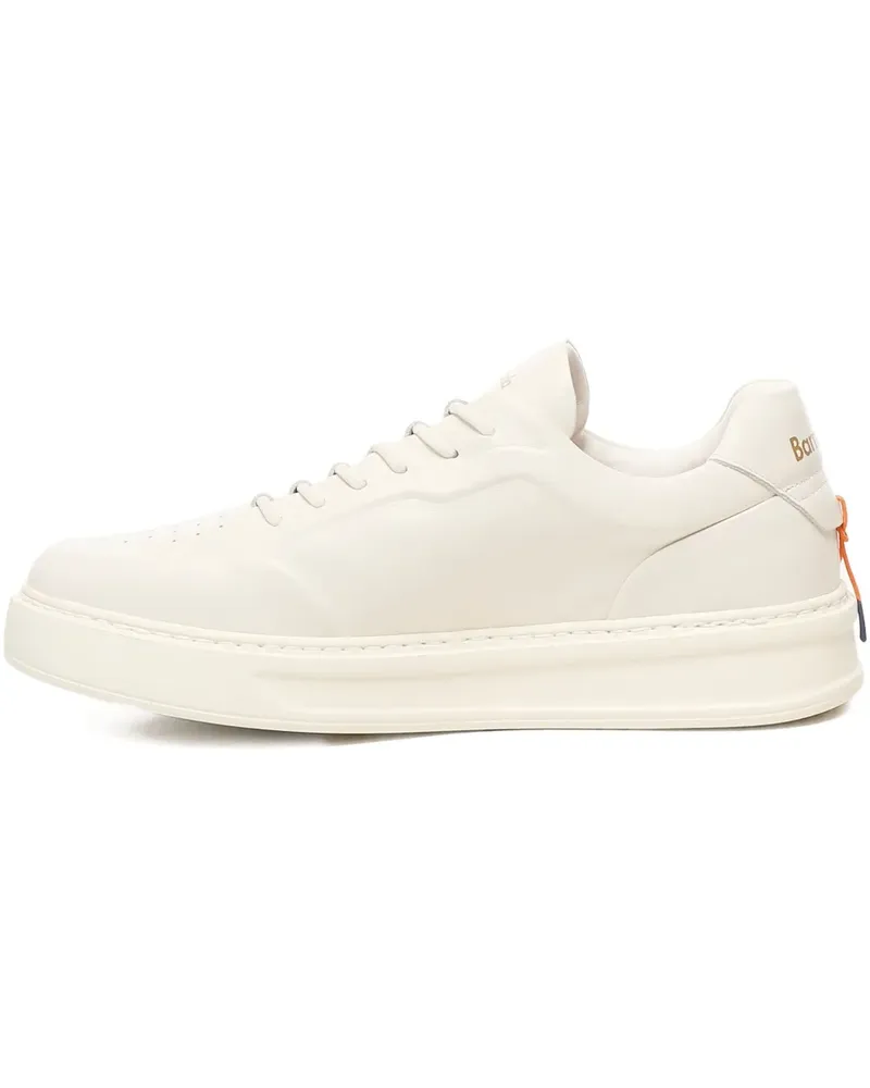 Baracuta Sneakers mit Schnürung - Weiß Weiß