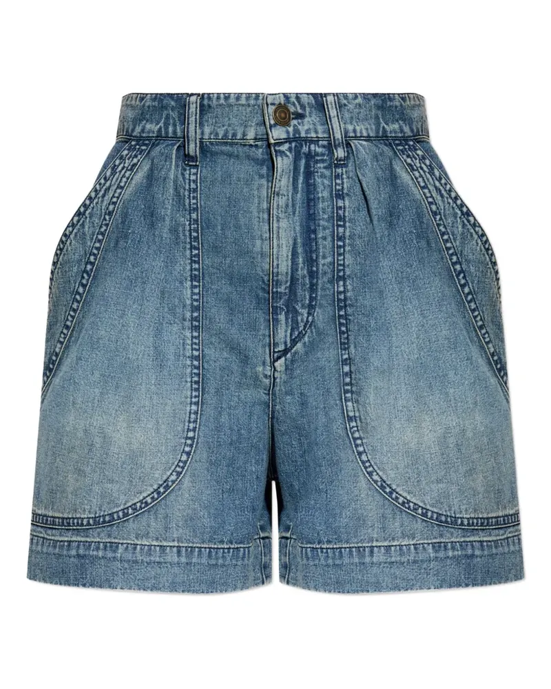 Isabel Marant Shorts mit Falten - Blau Blau