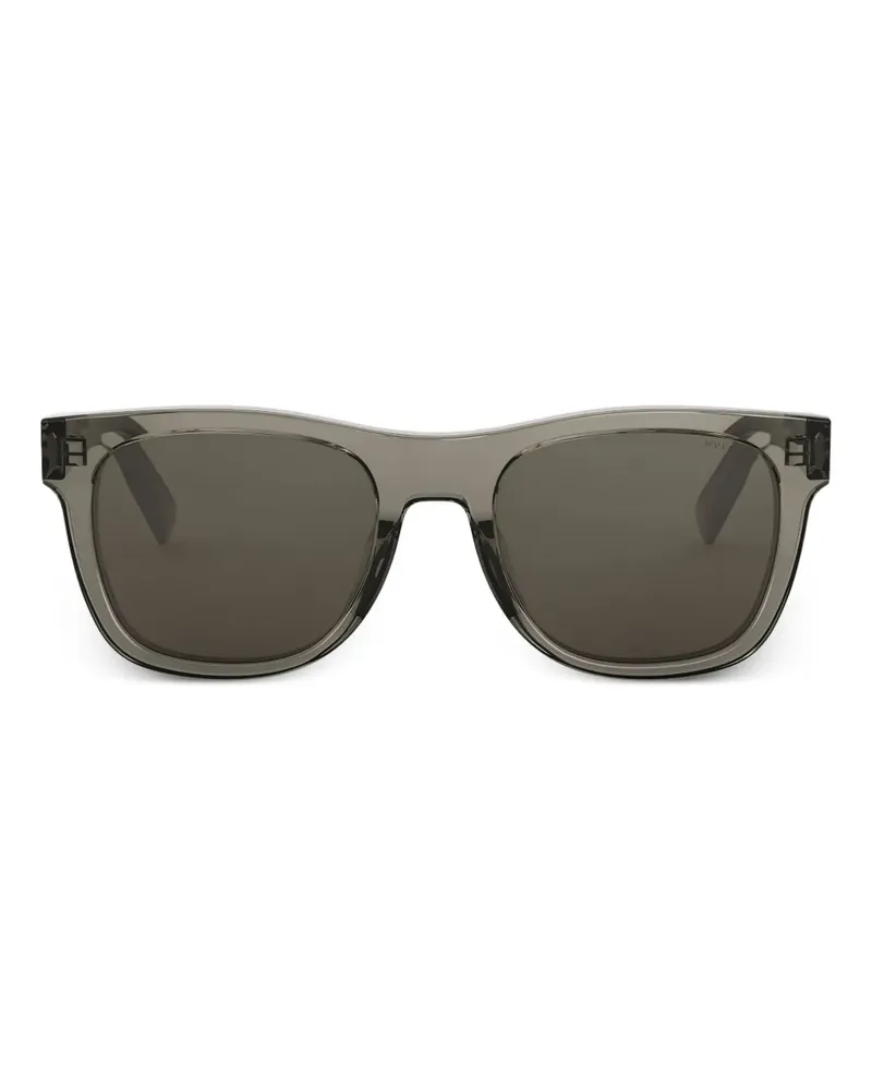 Bulgari Sonnenbrille mit eckigem Gestell - Braun Braun