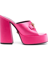 Versace Aevitas Mules mit Plateau 120mm Rosa