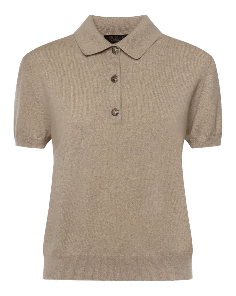Loro Piana Geknöpftes Poloshirt - Nude Nude