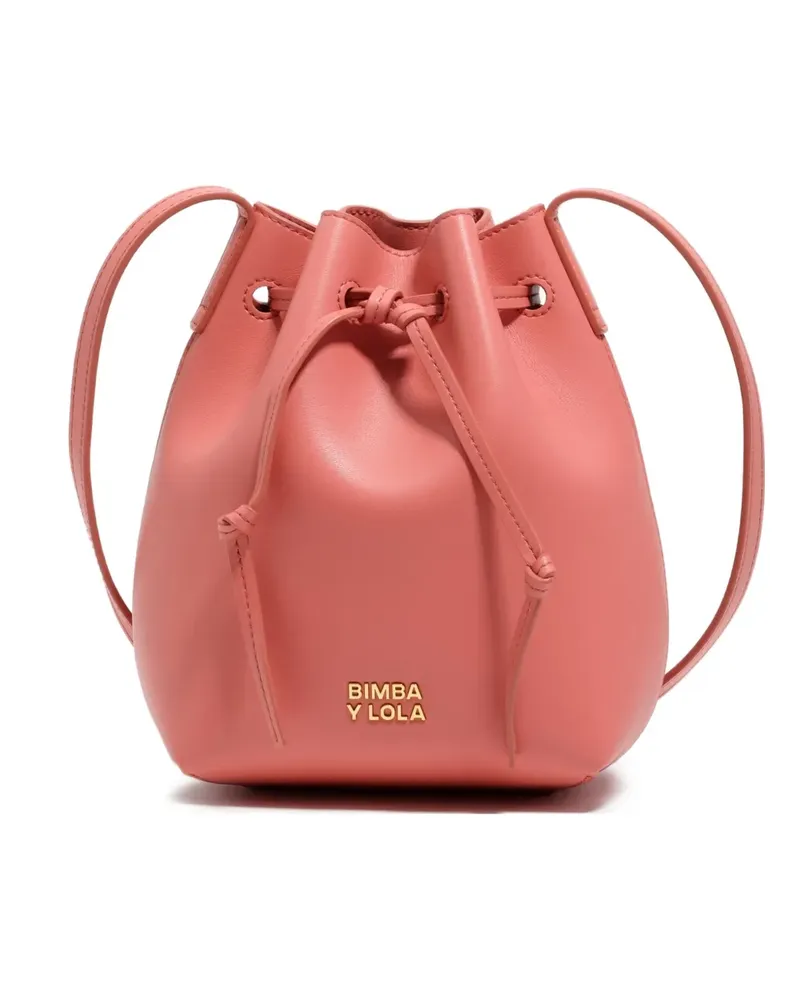 BIMBA Y LOLA Beuteltasche mit Logo - Rosa Rosa