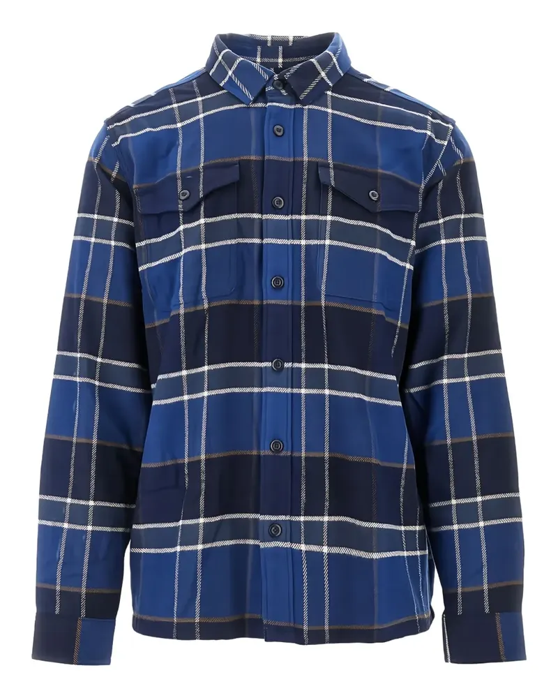 Patagonia plaid shirt - Blau Blau