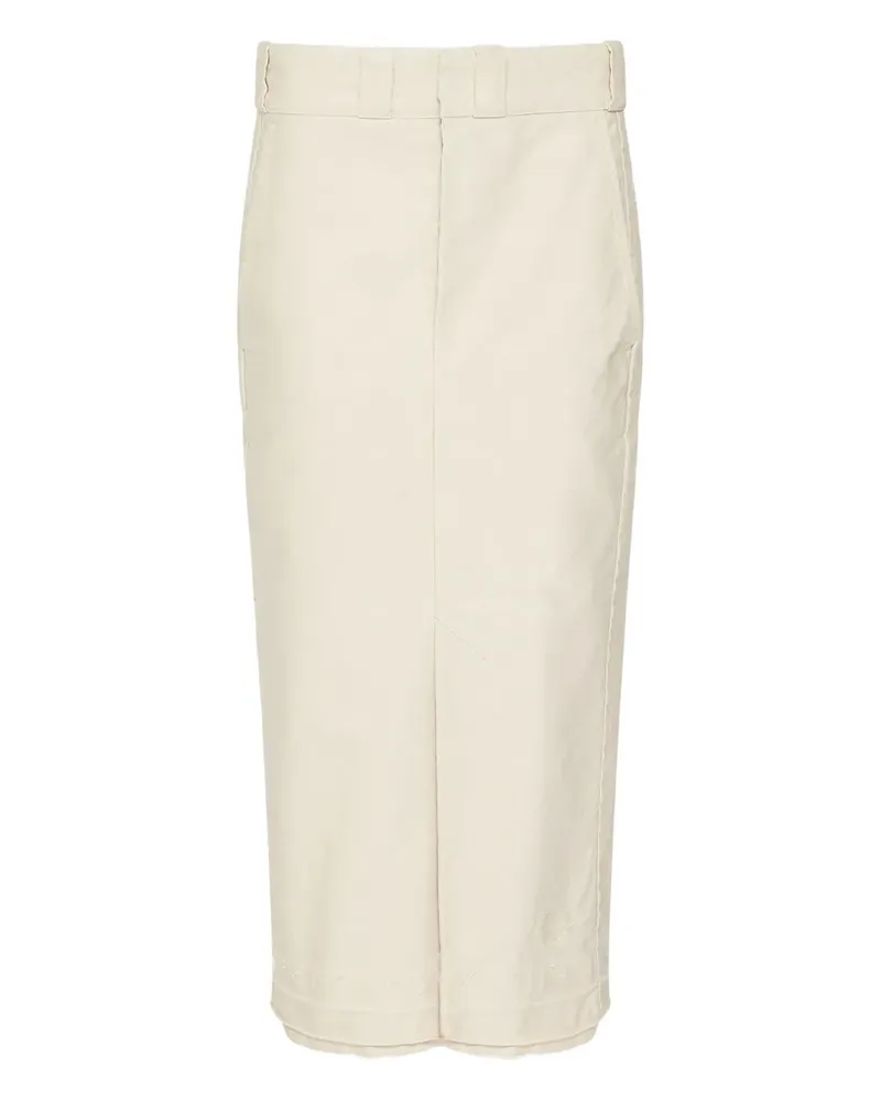 Maison Margiela Rock mit hohem Bund - Nude Nude