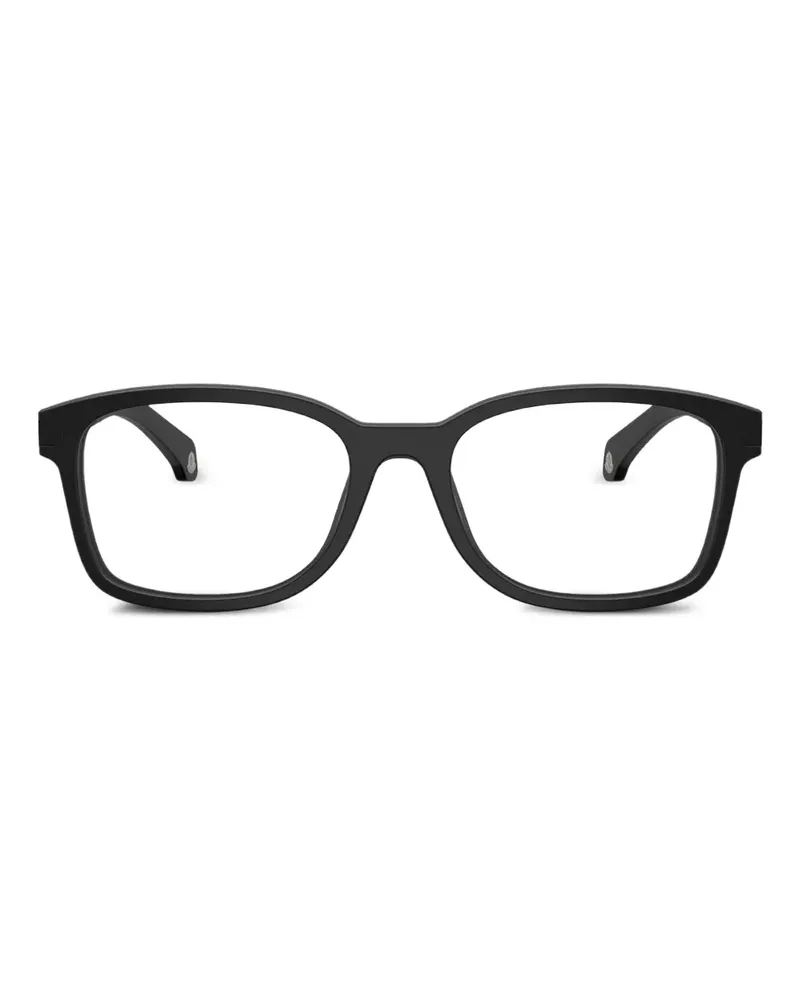 Moncler Brille mit eckigem Gestell - Schwarz Schwarz