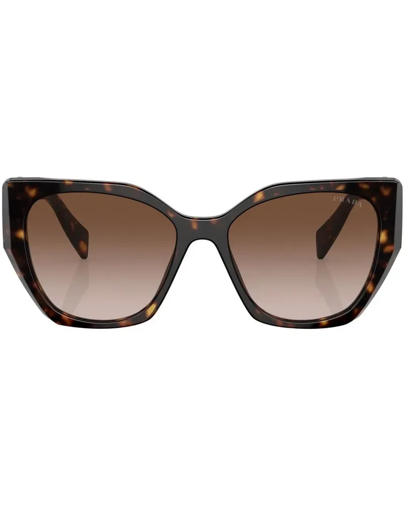 Prada Sonnenbrille in Schildpattoptik - Grün Grün