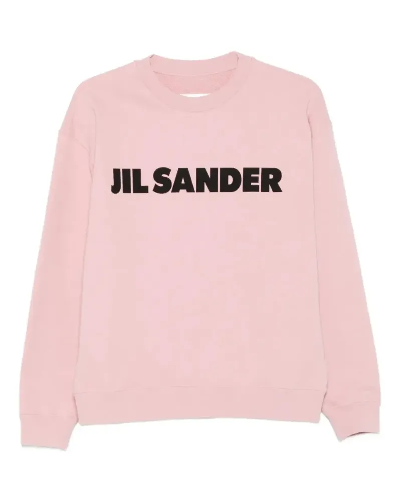 Jil Sander Sweatshirt mit Logo-Print - Rosa Rosa
