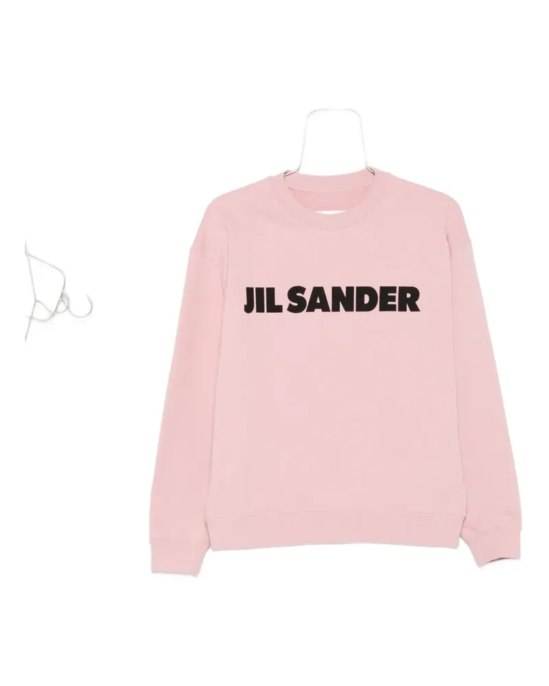 Jil Sander Sweatshirt mit Logo-Print - Rosa Rosa