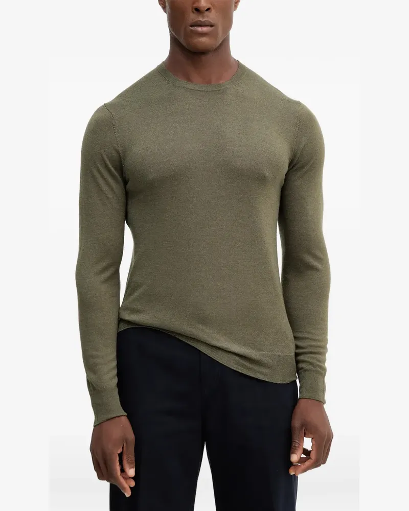 Hackett Pullover mit Rundhalsausschnitt - Grün Grün