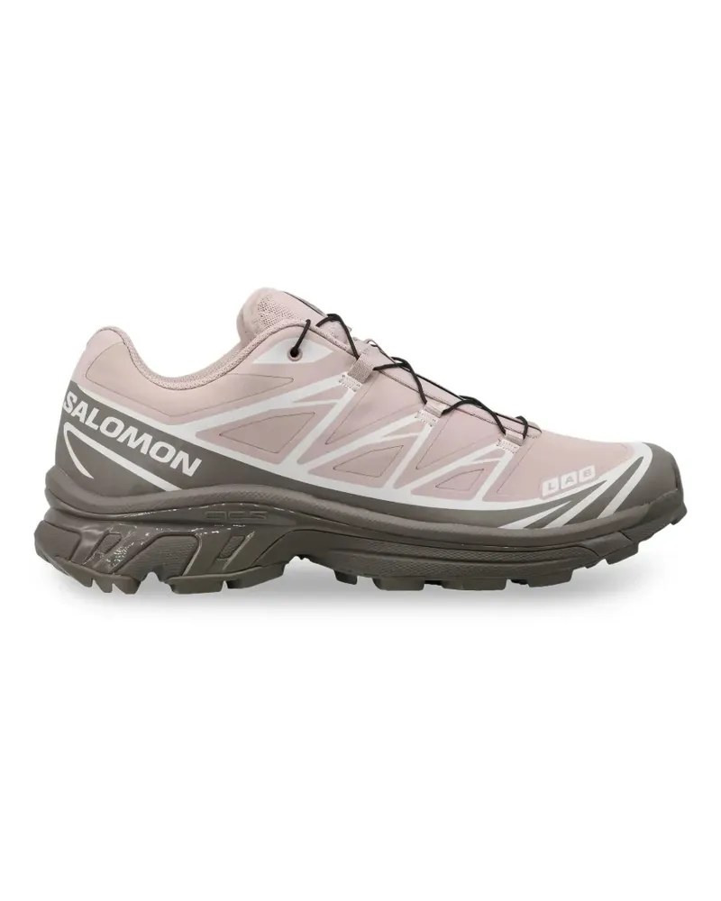Salomon Lila Ash Sneakers aus Gummi - Rosa Rosa