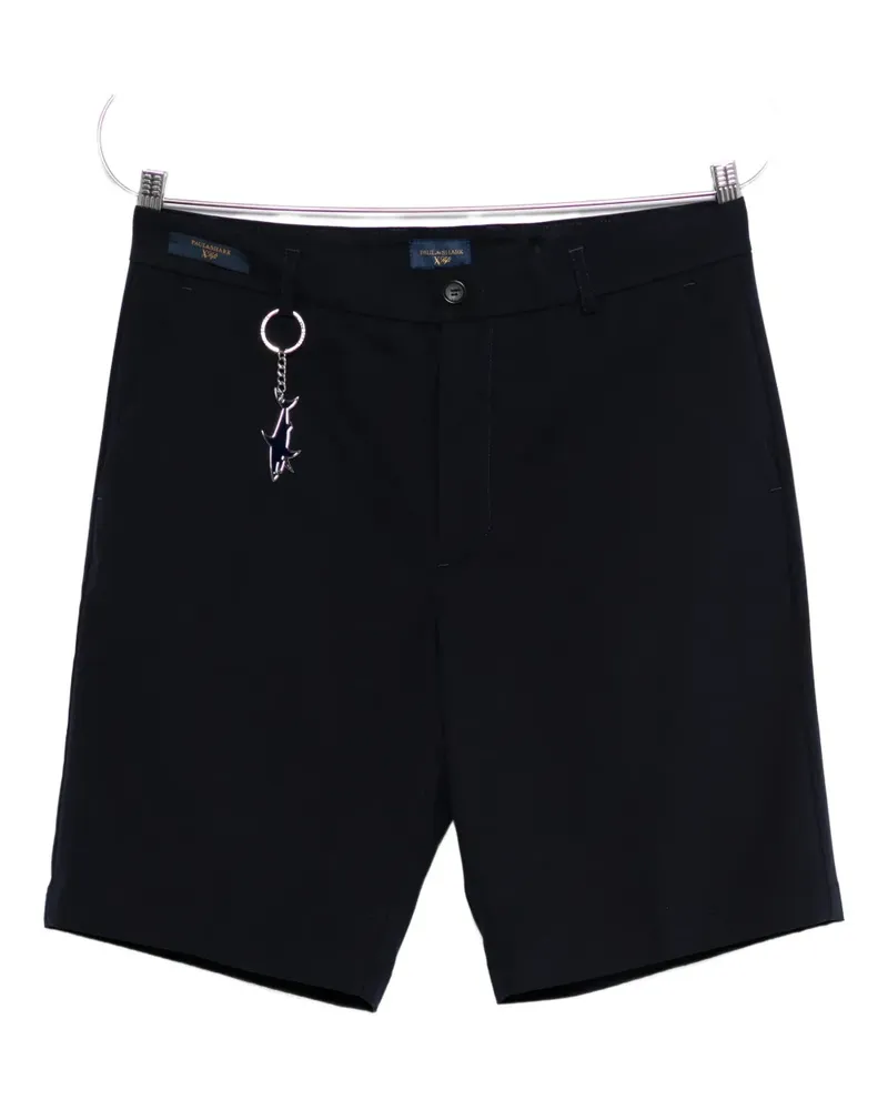 Paul & Shark Shorts mit Hai-Schlüsselanhänger - Schwarz Schwarz