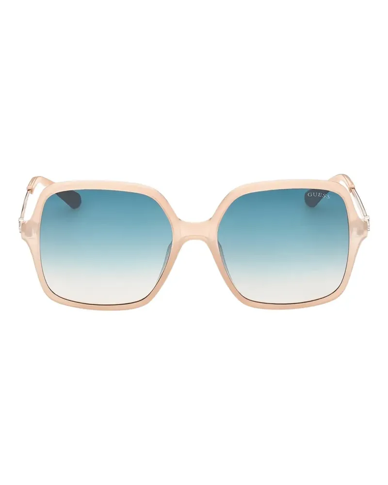 Guess square-frame sunglasses - Nude Nude