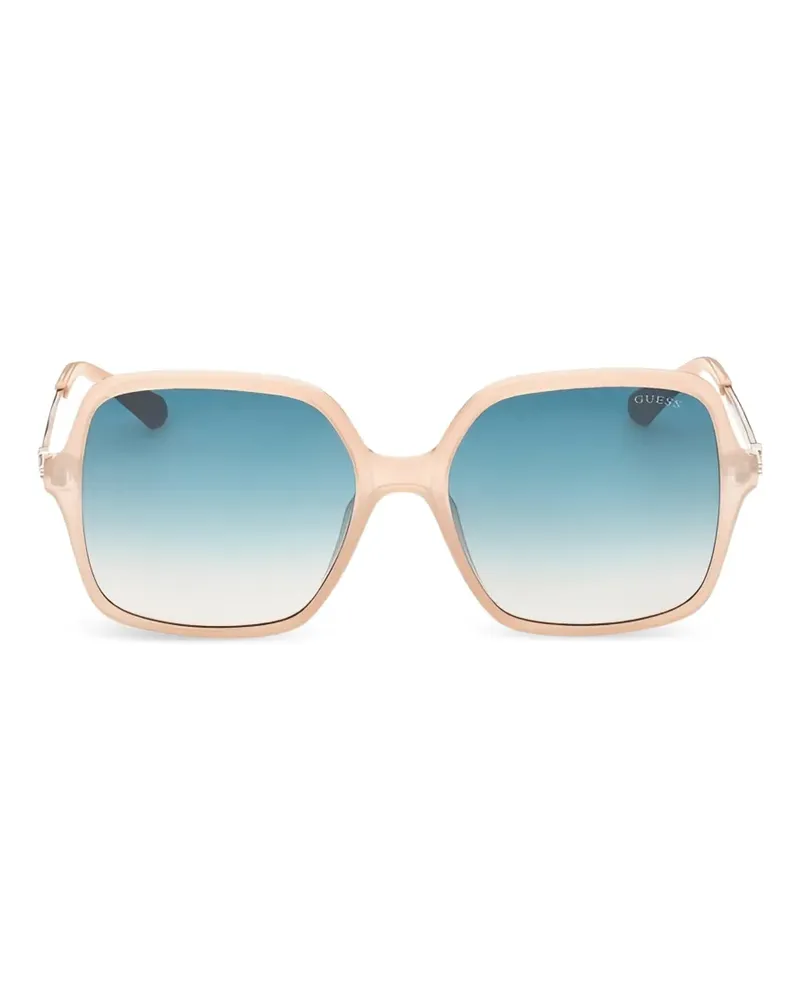 Guess square-frame sunglasses - Nude Nude