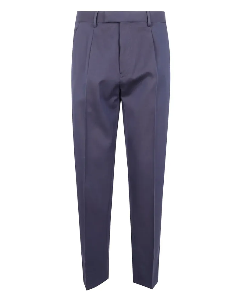 Ermenegildo Zegna Hose mit Bundfalten - Blau Blau