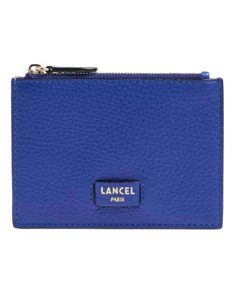 Lancel grained leather cardholder - Blau Blau