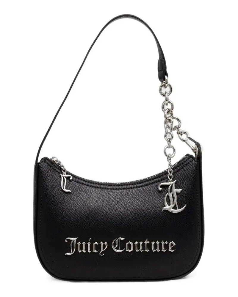 Juicy Couture logo-plaque chain-link shoulder bag - Schwarz Schwarz