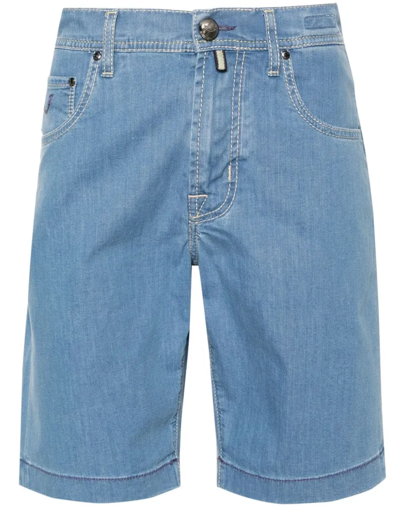 Jacob Cohën Nicolas Jeans-Shorts - Blau Blau