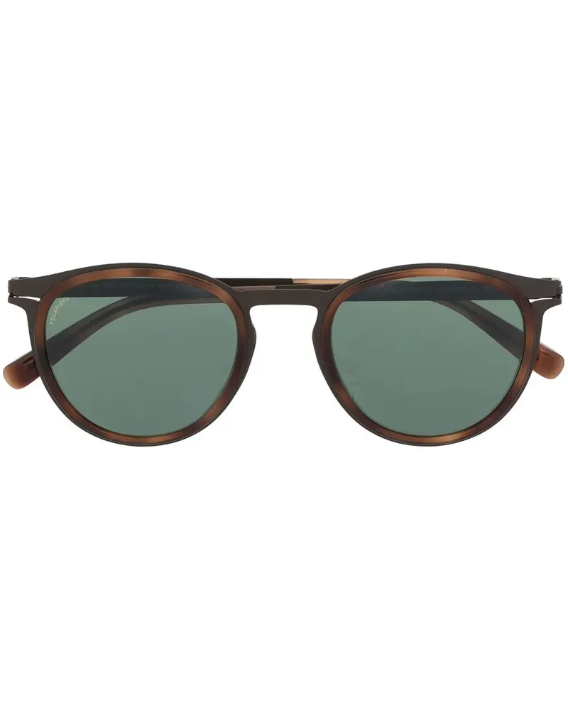 Mykita Runde Siwa 711 Sonnenbrille - Braun Braun