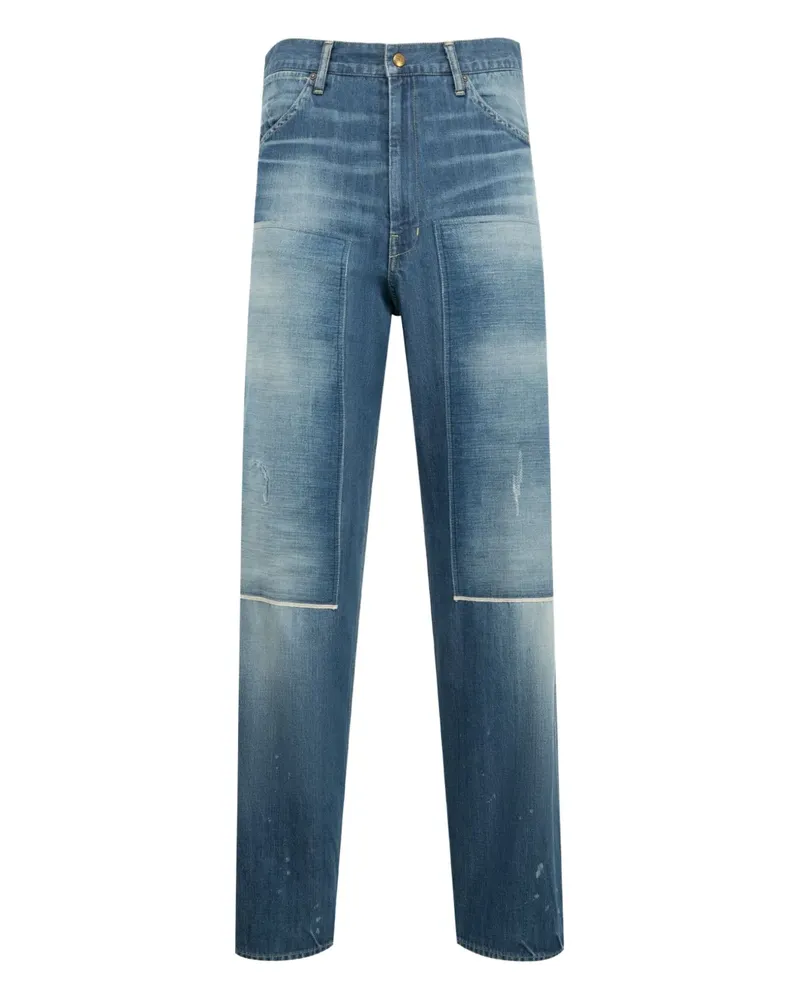 Visvim Jeans im Distressed-Look - Blau Blau