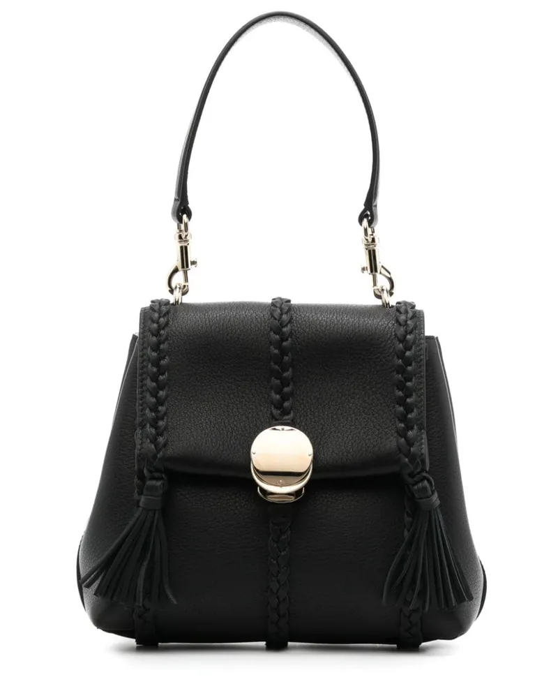 Chloé Kleine Penelope Schultertasche - Schwarz Schwarz