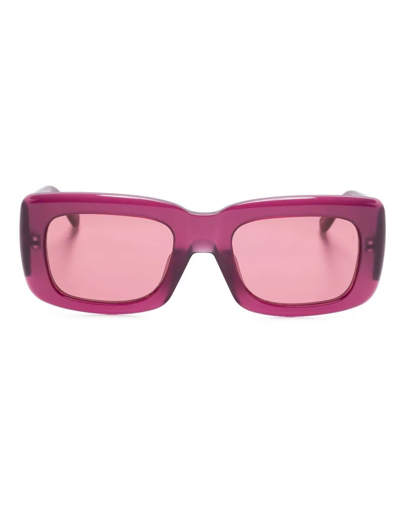 ATTICO x Linda Farrow Marfa Sonnenbrille - Rot Rot