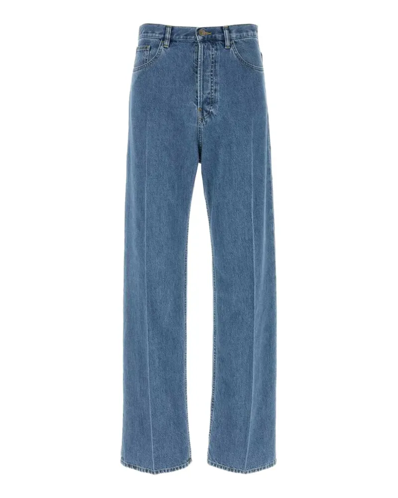 Valentino Garavani Jeans mit weitem Bein - Blau Blau
