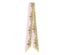 Schal mit Barocco-Print - Rosa