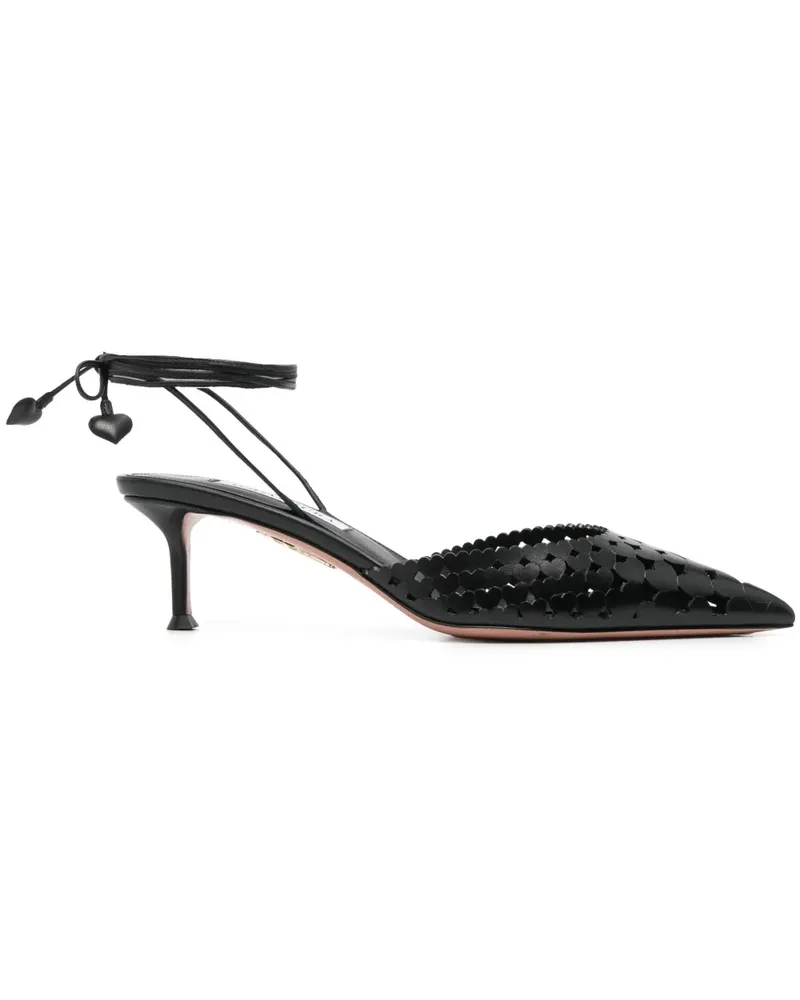 Aquazzura Amourose Pumps 50mm - Schwarz Schwarz