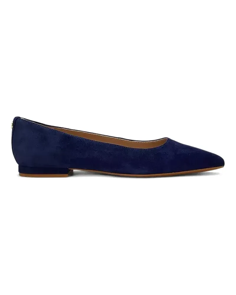 Ralph Lauren Londyn Pumps mit spitzer Kappe - Blau Blau
