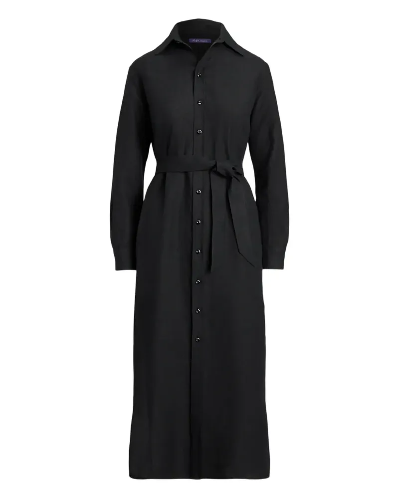 Ralph Lauren Hemdkleid mit Knöpfen - Schwarz Schwarz