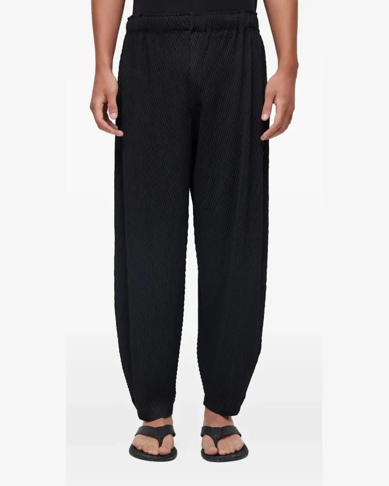Osklen Plissierte Hose - Schwarz Schwarz